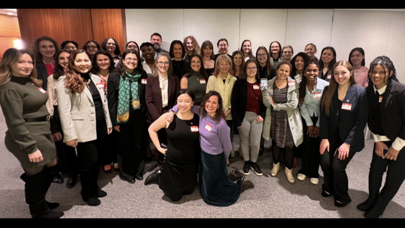 a large group of women
