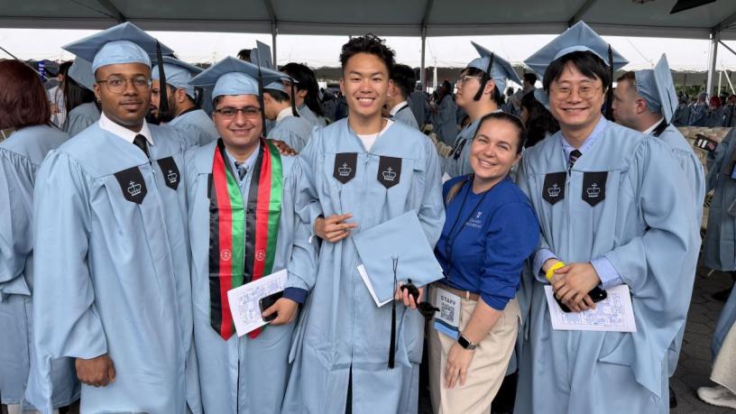 a group of graduates