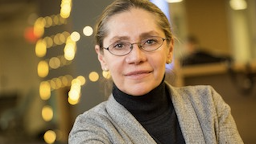 A photo of a woman