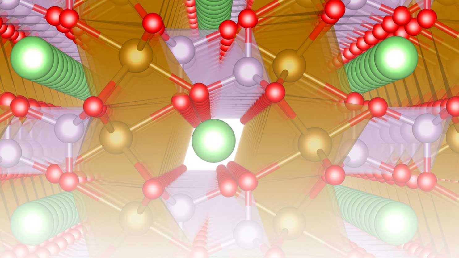 Research image from Professor Chris Marianetti's group