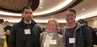 Siu-Wai Chan with alumni