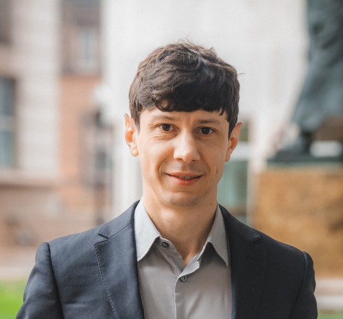 headshot of michele simoncelli