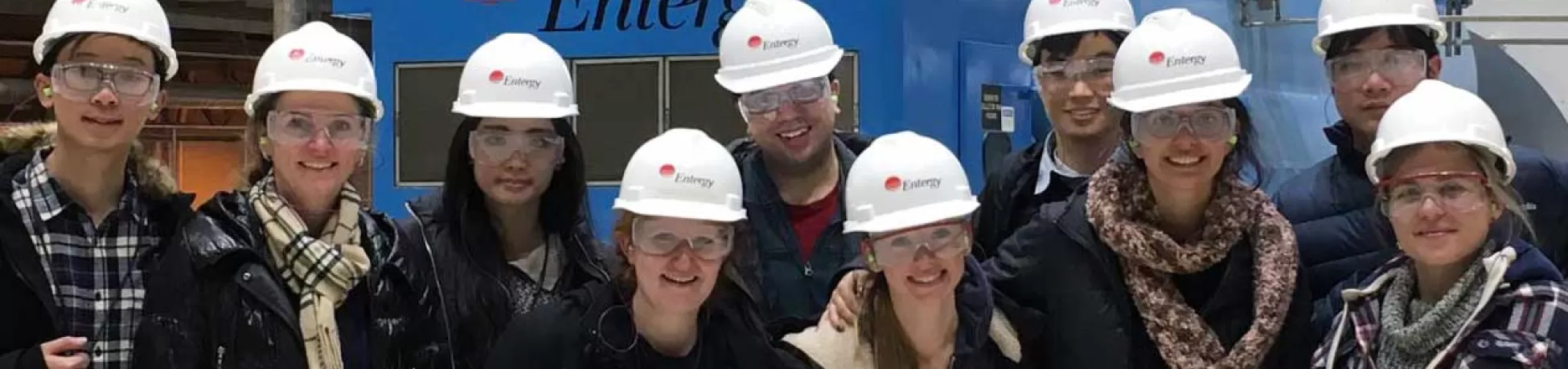 Medical Physics Students Tour Indian Point