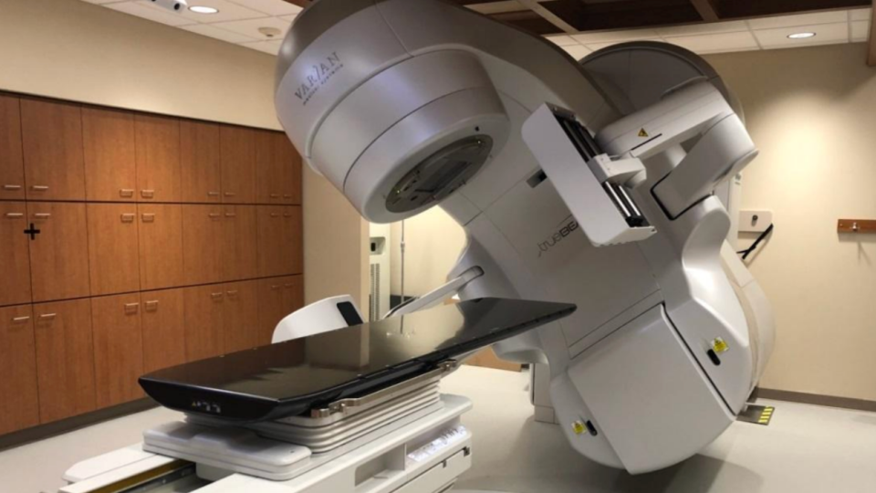 A diagnostic radiology machine